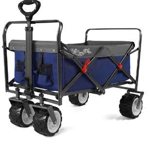 Photo 1 of Collapsible Beach Wagon Heavy Duty 2140R blue new in box