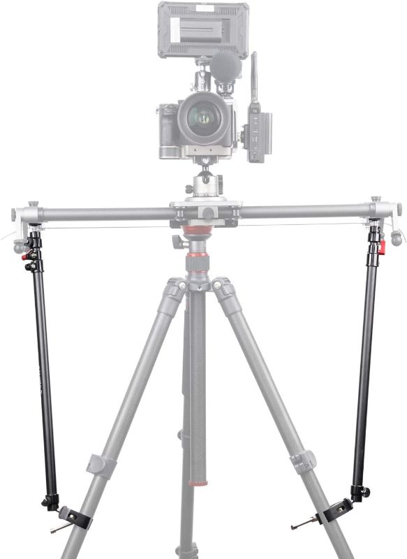 Photo 1 of YC Onion Camera Slider Support Arm Stabilizer, Tripod Support Arms for Increasing Stability, Lightweight, Adjustable Length (2 Arms in