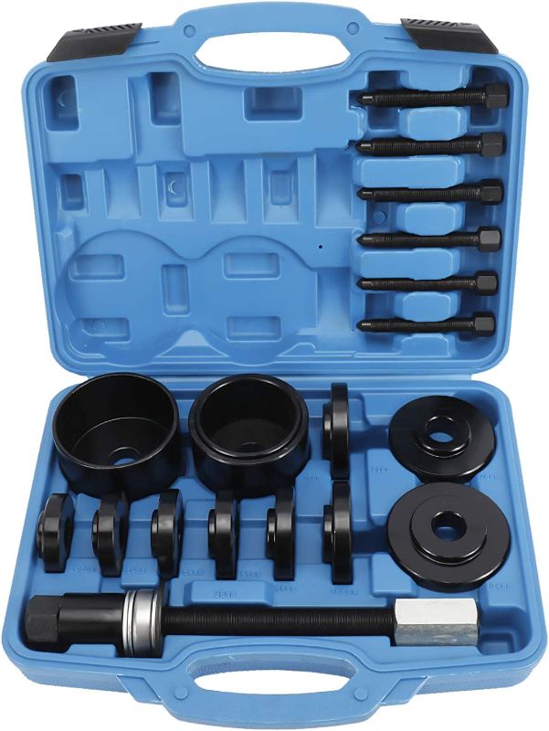 Photo 1 of 
KUNTEC 19 PCS Universal Front Wheel Drive Bearing Puller Master Set Hub Removal Installation Tool Kit