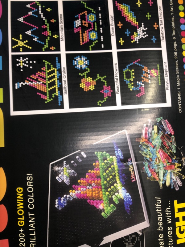 Photo 2 of Lite-Brite Ultimate Classic Retro and Vintage Toy, Gift for Girls and Boys, Ages 4+