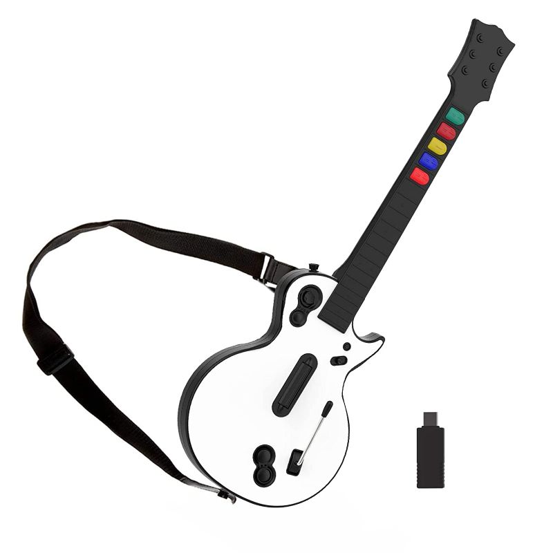 Photo 1 of NBCP PC Guitar Hero Wireless  /Computer Windows/Mac -White (White