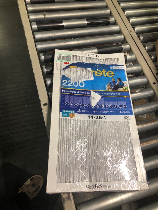 Photo 1 of 14x25x1, Filtrete Air Filter, MERV 11, by 3m