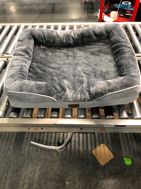 Photo 1 of Bedsure Large Orthopedic Bed for Large Dogs - Big Waterproof Foam Sofa with Removable Washable Cover, Waterproof Lining and Nonskid Bottom Couch, Pet Bed