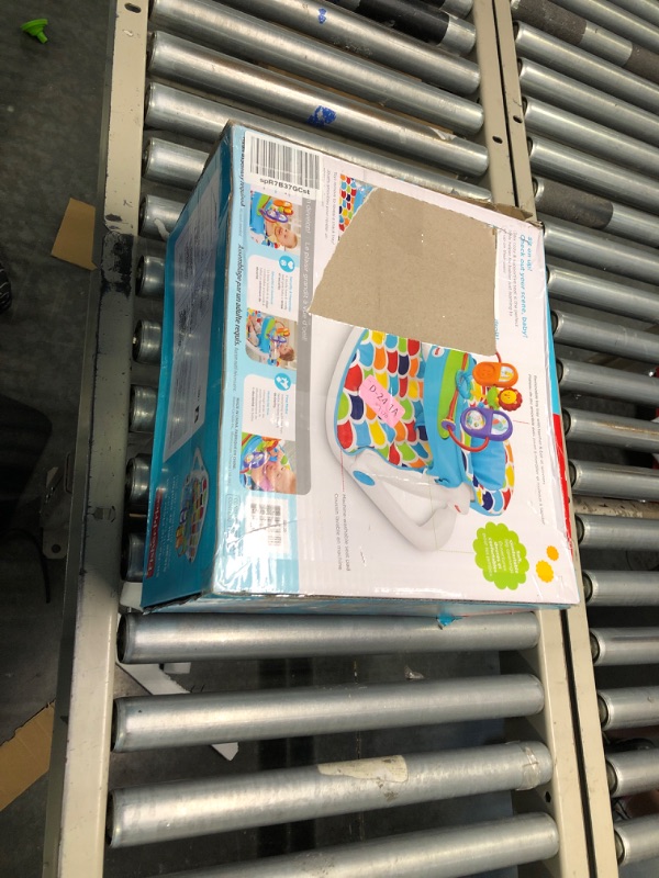 Photo 1 of Fisher-Price Deluxe Sit-Me-Up Floor Seat with Toy-Tray Happy Hills
