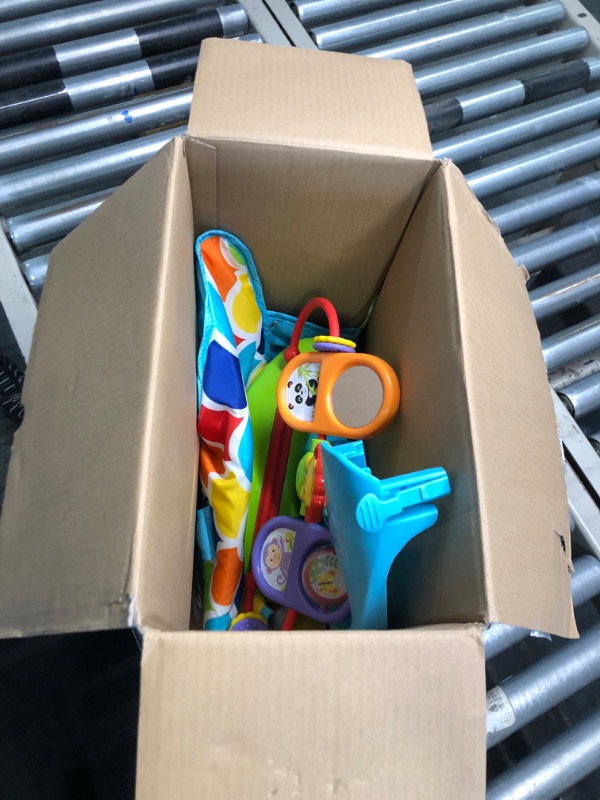 Photo 1 of Fisher-Price Deluxe Sit-Me-Up Floor Seat with Toy-Tray Happy Hills