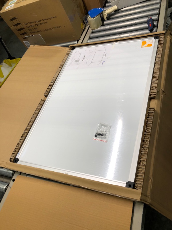 Photo 3 of XBoard Magnetic 36x24-Inch Dry Erase Aluminum Framed Whiteboard with Detachable Marker Tray