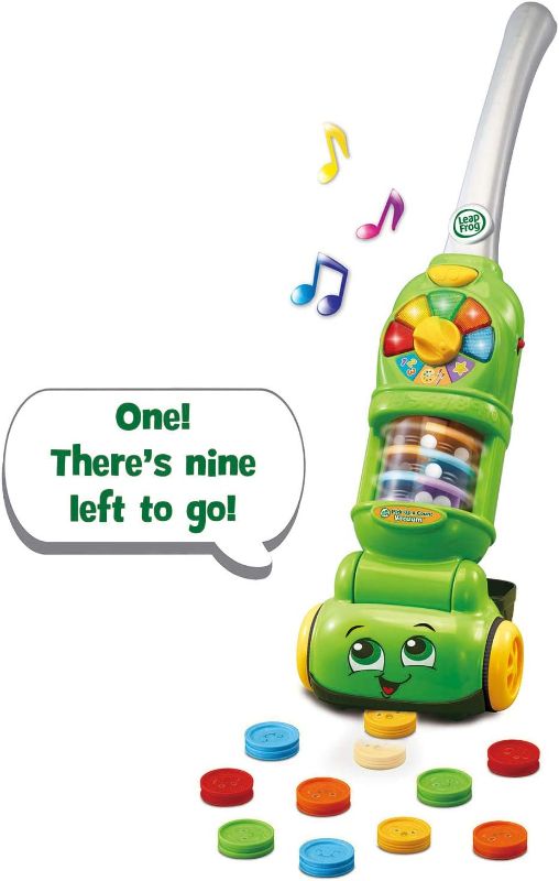 Photo 1 of LeapFrog Pick Up and Count Vacuum, Green
