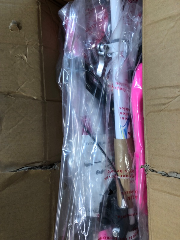 Photo 1 of AODI Swing Wiggle Scooter, 3 Wheels Drifting Scooter with Adjustable Height/Folding Kick Scooter for Kids and Adults Age 6+ pink