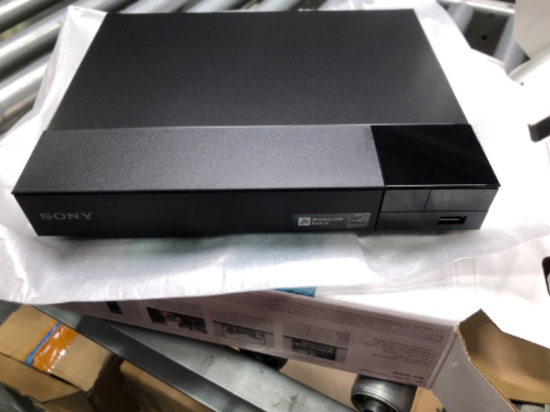 Photo 4 of Sony BDP-BX370 Blu-ray Disc Player with built-in Wi-Fi and HDMI cable PLAYER W/ HDMI CABLE