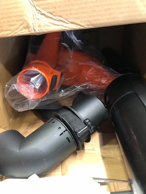 Photo 3 of BLACK+DECKER Leaf Blower & Leaf Vacuum, 3-in-1, 12-Amp, 250-MPH, 400-CFM (BV6000)