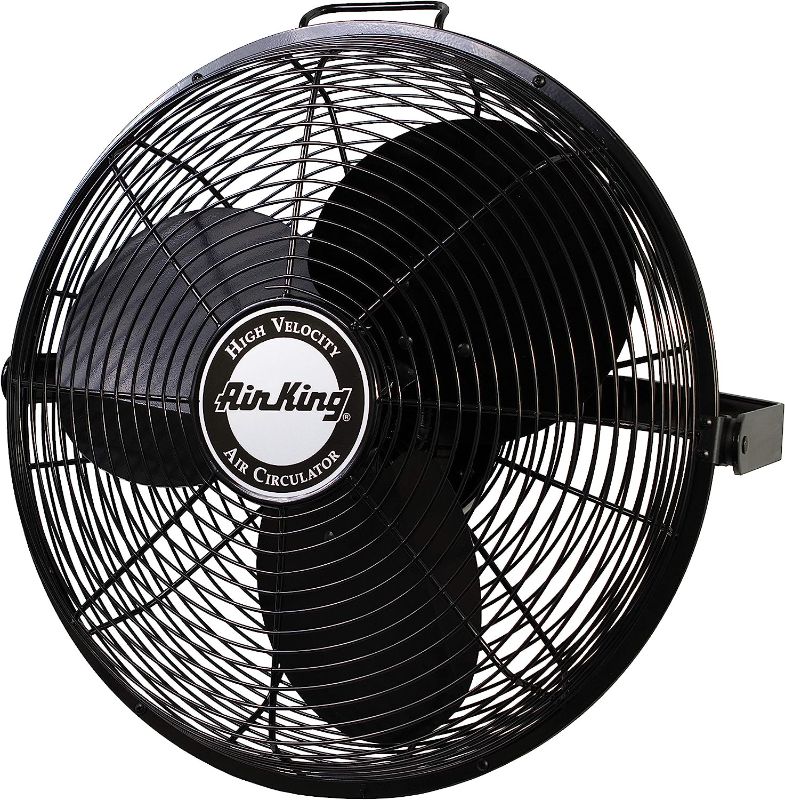 Photo 1 of Air King 9318 Industrial Grade High Velocity Multi Mount Fan, 18-Inch,Black
