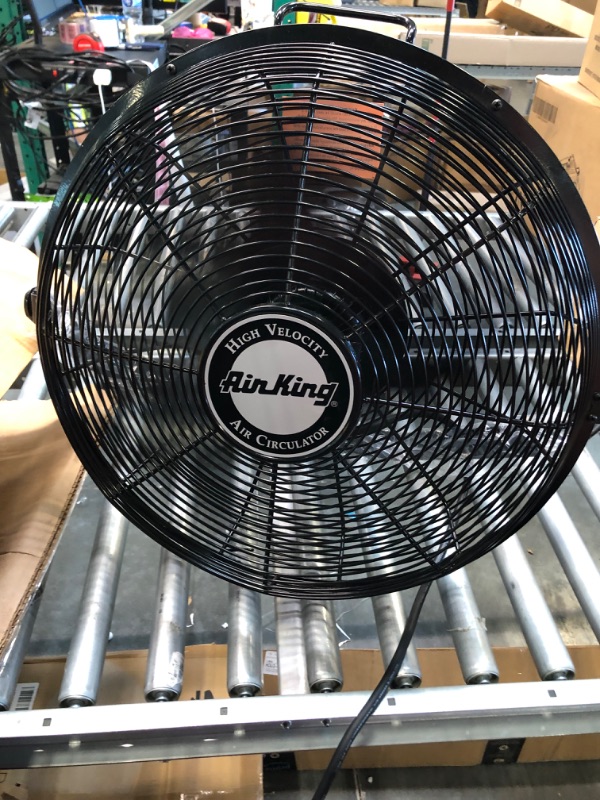 Photo 1 of Air King 9318 Industrial Grade High Velocity Multi Mount Fan, 18-Inch,Black
