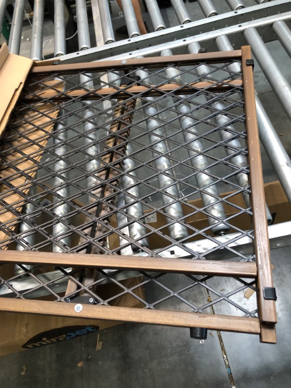 Photo 1 of Position & Lock Baby Gate, Pressure-Mounted, Farmhouse Collection