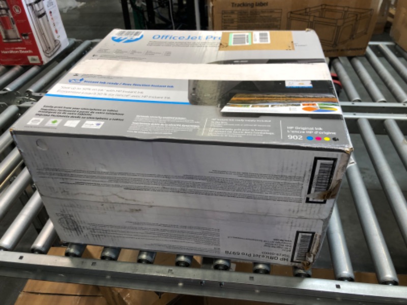 Photo 1 of HP OfficeJet Pro 6978 All-in-One Wireless Printer, HP Instant Ink, Works with Alexa (T0F29A) Old version***TESTED IN WAREHOUSE***