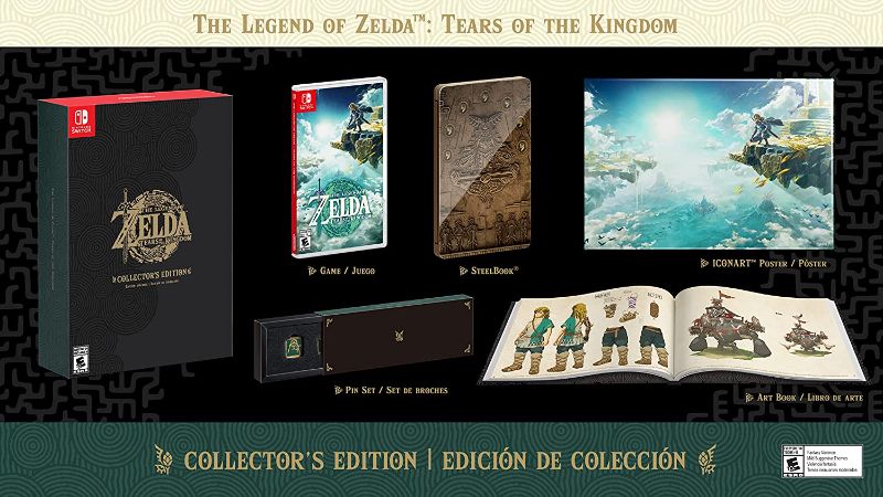 Photo 1 of The Legend of Zelda: Tears of the Kingdom (Collector's Edition) - For Nintendo Switch