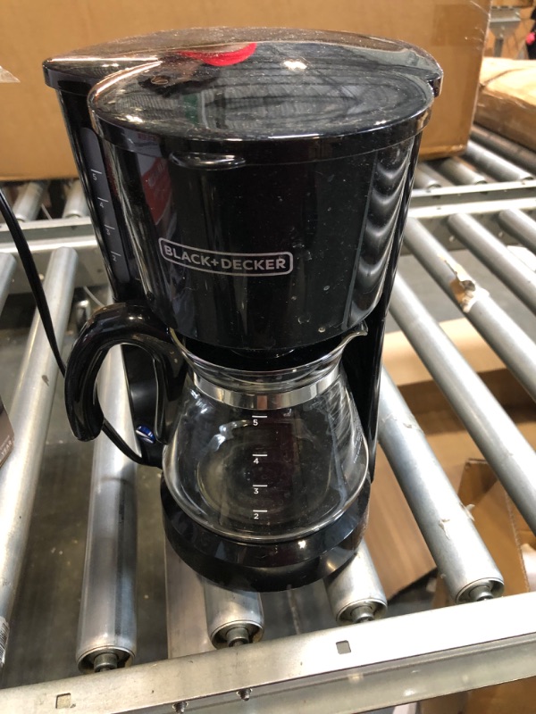 Photo 3 of BLACK+DECKER CM0700B 5-Cup Coffee Maker, Compact Design