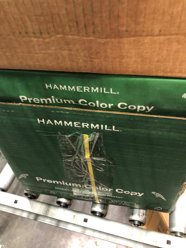 Photo 1 of COMPATIBLE WITH Hammermill® Copy Paper, 100 Brightness, 28lb, 8-1/2 x 11, Photo W 010199102454