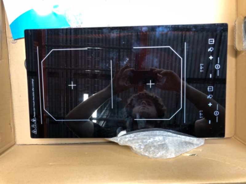 Photo 4 of  Portable Dual Induction Cooktop, Black