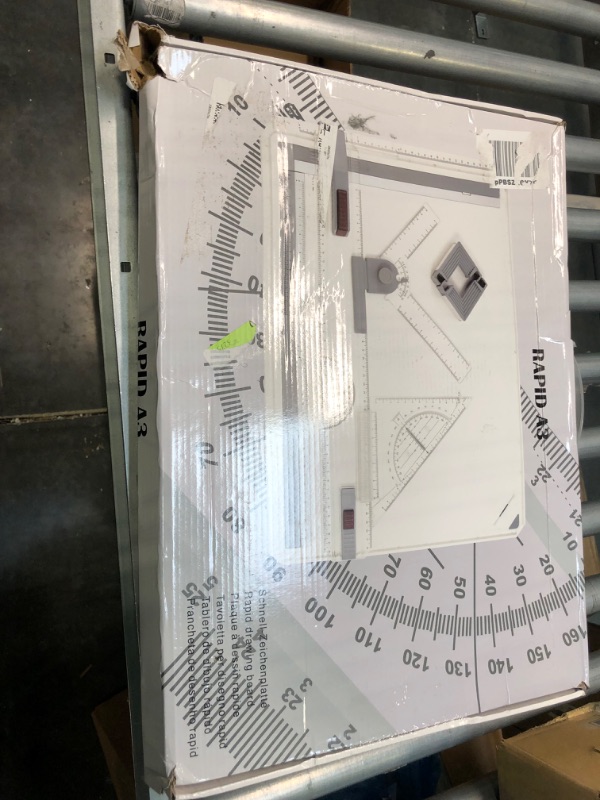 Photo 2 of Frylr Metric A3 Drawing Board Drafting Table Multifunctional Drawing Board Table with Clear Rule Parallel Motion and Angle Adjustable Measuring System