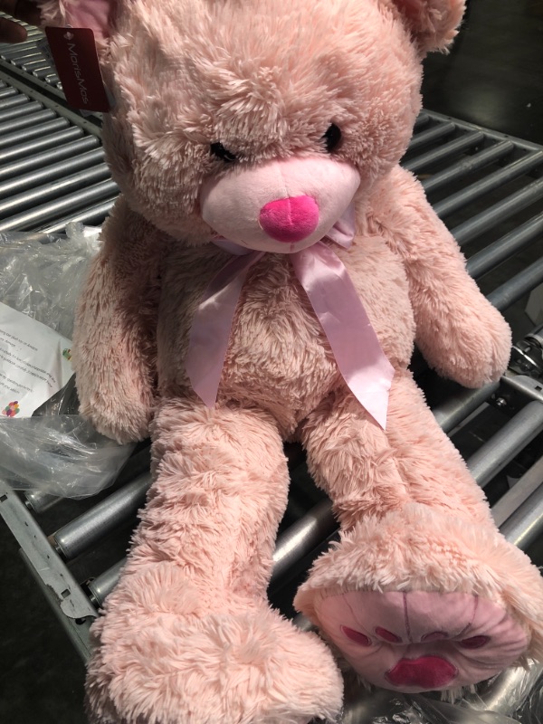 Photo 1 of Burton & Burton Plush Pink Bear, 16 inches