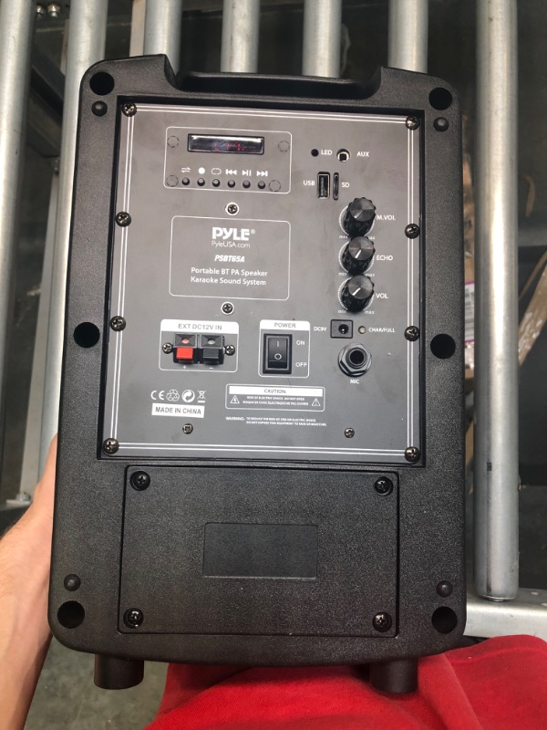 Photo 1 of Pyle PSBT65A Compact & Portable Bluetooth PA Speaker