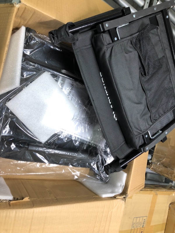 Photo 1 of ADVENOR Portable Stadium Seat with Back Support for Bleacher -2 Pack, Adjuatble 6 Reclining Position, 2 Pockets Thick Padded Cushion Ideal for Basketball...