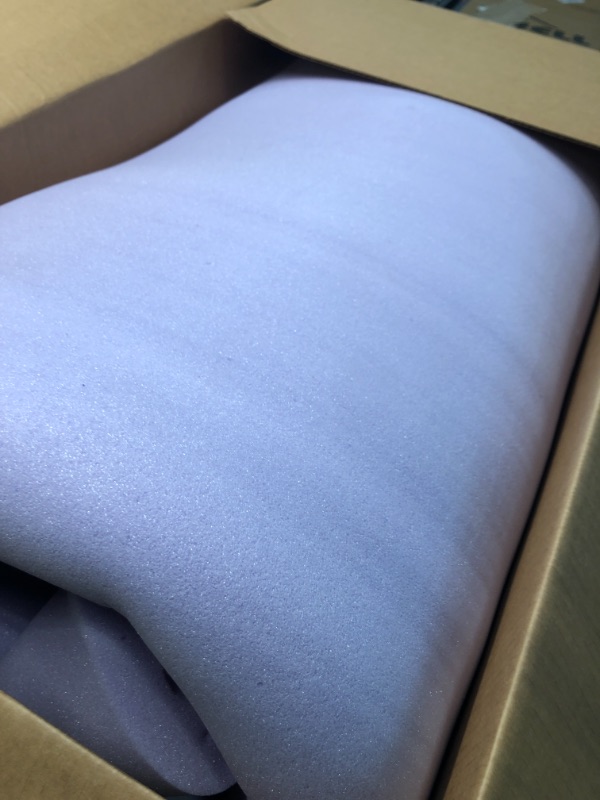 Photo 1 of 2Inch Mattress Topper Queen – Memory Foam Mattress Topper Queen – 5 Zone Lavender Infusion – CertiPur Certified Foam