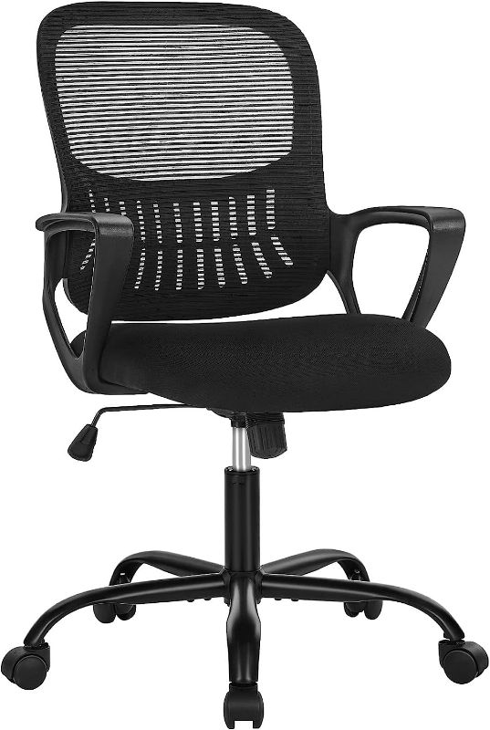 Photo 1 of Office Chair, Desk Chair, Ergonomic Home Office Desk Chairs, Computer Gaming Chair with Comfortable Armrests, Mesh Desk Chairs with Wheels, Office Desk...
Size:1 Chair