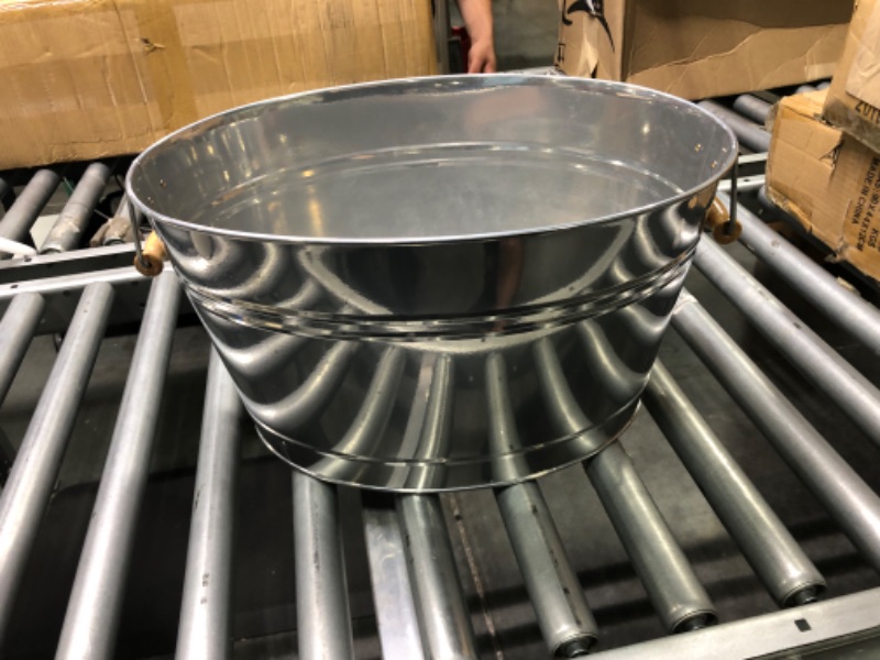 Photo 1 of All States Ag Parts Parts A.S.A.P. Round Wash Tub - Galvanized 14 Gallon