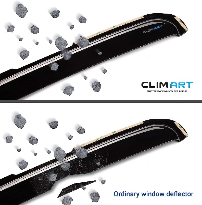 Photo 1 of CLIM ART in-Channel Incredibly Durable Rain Guards