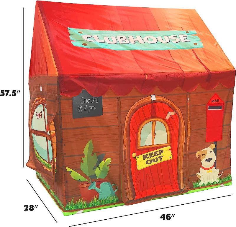 Photo 1 of Hapinest Clubhouse Indoor Play Tent Playhouse for Kids Boys and Girls Toddler Pretend House Fort