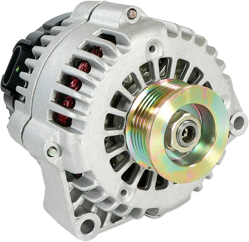 Photo 1 of Alternator Compatible With/Replacement For Chevrolet Silverado 1500 HD 2003, 1500 2003-2005, Express Vans 2003-2005 90-01-4705N,...