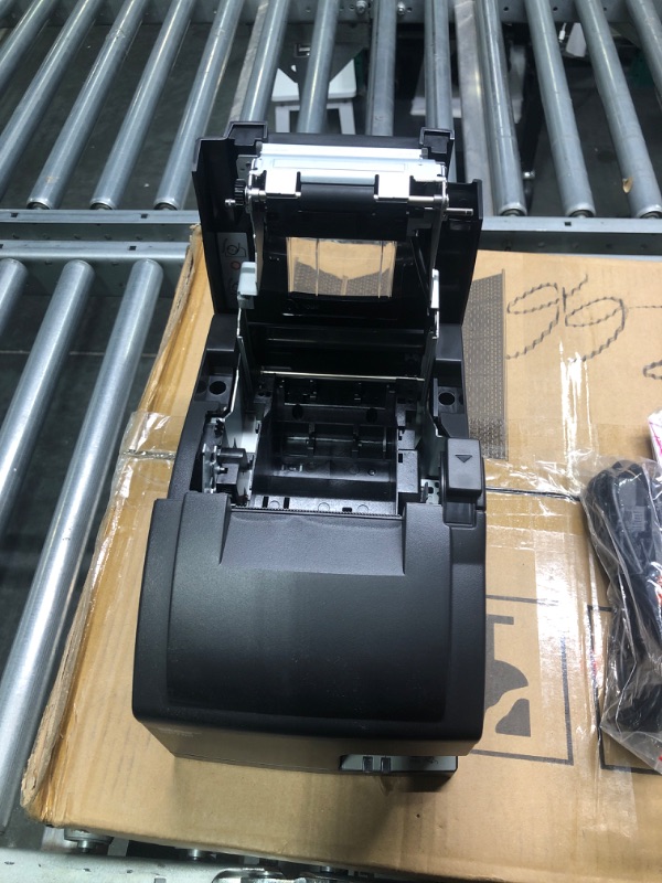 Photo 1 of Star Micronics SP742ME Ethernet (LAN) Impact Receipt Printer with Auto-cutter and Internal Power Supply - Gray