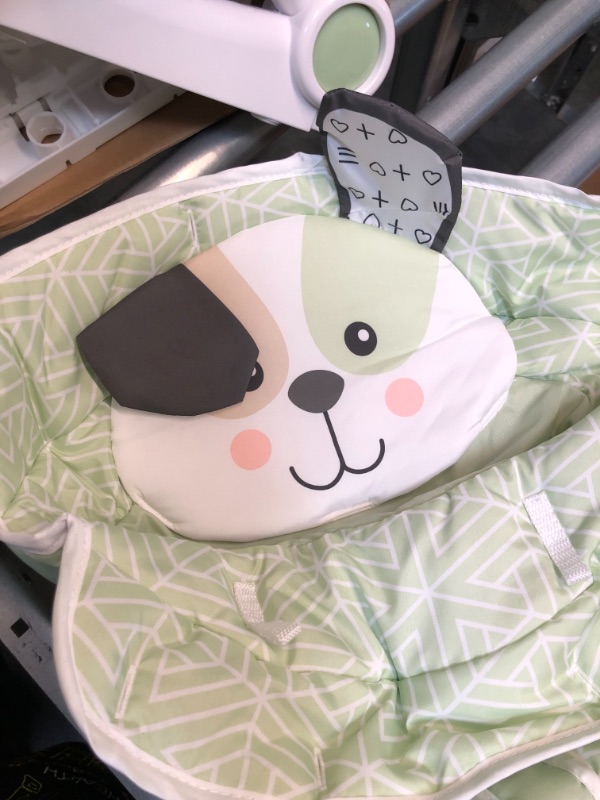 Photo 1 of Fisher-Price Portable Baby Chair Sit-Me-Up Floor Seat with Snack Tray and Developmental Toys, Puppy Perfection [Amazon Exclusive]
