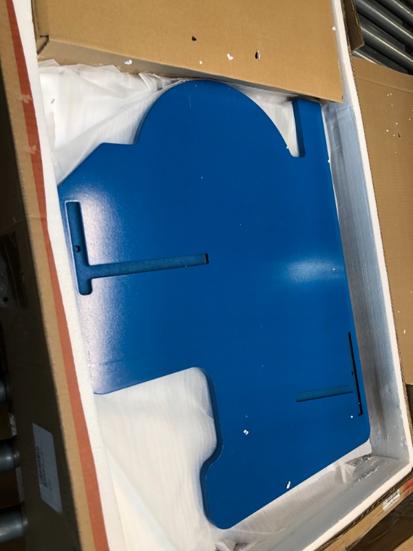 Photo 1 of Hape Wooden Blue Foldable Ride-on Train Table
