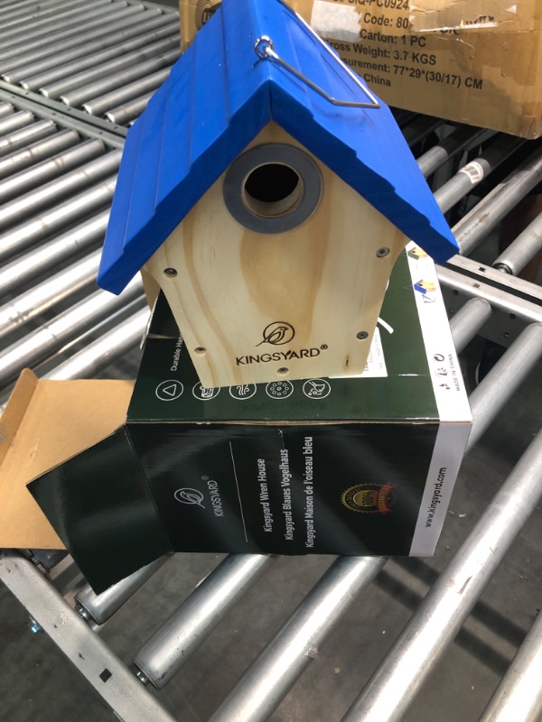 Photo 3 of Bird House Outside Outdoor Bluebird House for Outside Clearance Wooden Birdhouses Cardinals Hanging Bird House