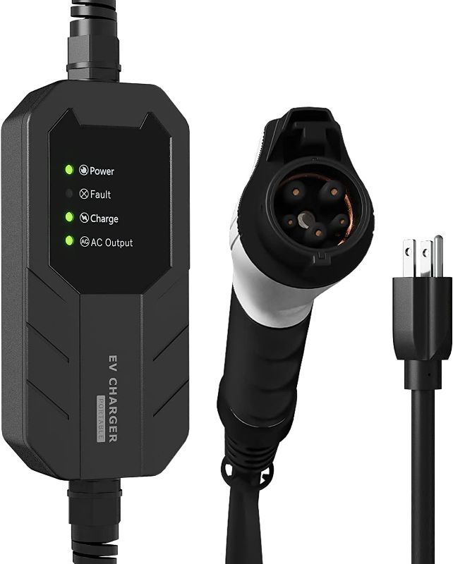 Photo 1 of MEGEAR Skysword ? Level 1 EV Charger (110V, 16A, 25ft), EVSE Home Electric Vehicle Portable Charging Station (NEMA 5-15 Plug)
