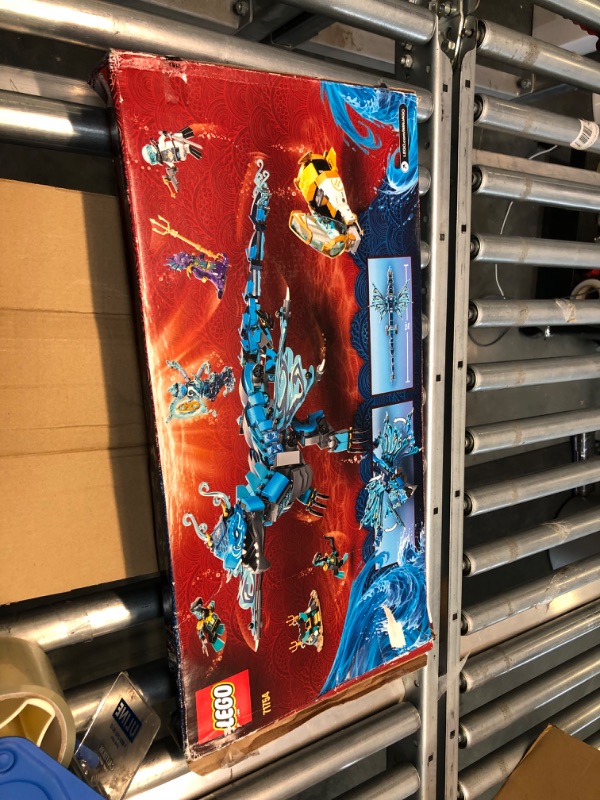 Photo 1 of LEGO Ninjago Water Dragon 71754 Building Toy Set for Kids, Boys, and Girls Ages 9+ (737 Pieces) Frustration-Free Packaging