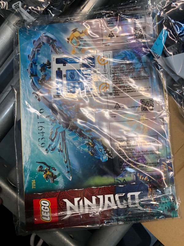 Photo 1 of LEGO Ninjago Water Dragon 71754 Building Toy Set for Kids, Boys, and Girls Ages 9+ (737 Pieces) Frustration-Free Packaging