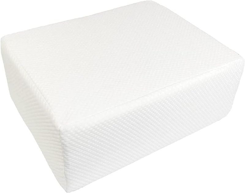 Photo 1 of The cube Memory Foam Square Pillow for Side Sleepers, Ergonomic Support Cervical Pillow Head Cushion ,for Neck and Shoulder Pain Relief ,Vertebral Protection Thicker Bed Pillow (15‘’x12''x6'')