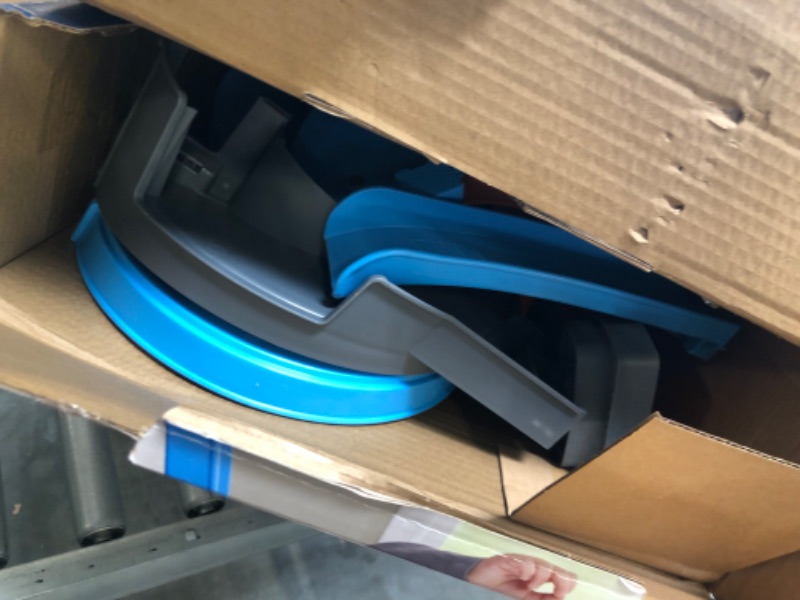 Photo 1 of Hot Wheels Racing Loops Tower by Little People, Toddler Vehicle playset with Spiral Racetrack, Stunt ramp and Sounds