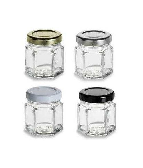 Photo 1 of *****no lids***** GoJars Hexagon Glass Jars 1.5oz Premium Food-grade. Mini Jars For Gifts, Wedding Favors, Honey, Jams And More. (12, 1.5oz)