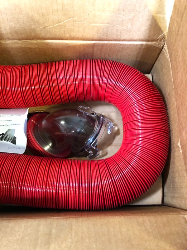 Photo 1 of Valterra EZ Coupler 20-Foot RV Sewer Hose Kit, Sewer Hose for RV Camper, Includes 2 Attachable 10-Foot Hoses with Rotating Fittings and 90 Degree Clearview Sewer Adapter 20 Ft Kit