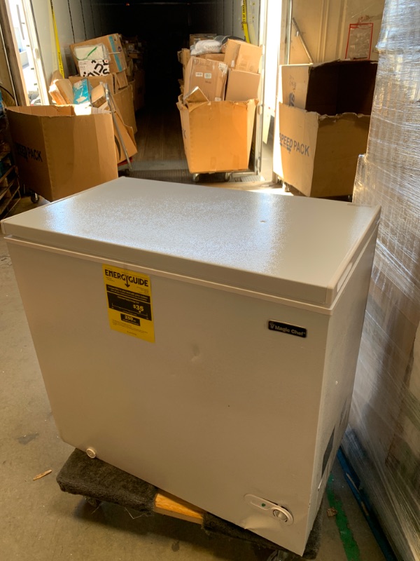 Photo 2 of 7.0 cu. ft. Chest Freezer in White
