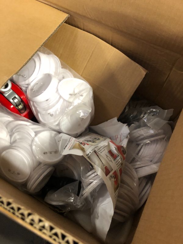 Photo 1 of Seeutek Button Maker Machine Button Badge Maker 3 inch 75mm with 500 PCS Button Parts and 1 PC 3 inch 75mm Circle Cutter