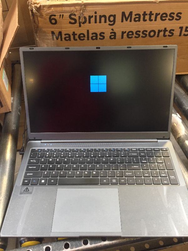 Photo 2 of LOCKED -- SGIN 17" Laptop, 8GB RAM 256GB SSD Notebook, 17 Inch Laptops with IPS Full HD, Intel Celeron N4020(Up to 2.8GHz), Mini HDMI, Webcam, Dual Wi-Fi, Windows 11 Home, Expandable Storage 512GB TF(Gray)