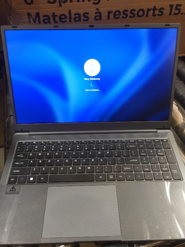 Photo 3 of LOCKED -- SGIN 17" Laptop, 8GB RAM 256GB SSD Notebook, 17 Inch Laptops with IPS Full HD, Intel Celeron N4020(Up to 2.8GHz), Mini HDMI, Webcam, Dual Wi-Fi, Windows 11 Home, Expandable Storage 512GB TF(Gray)