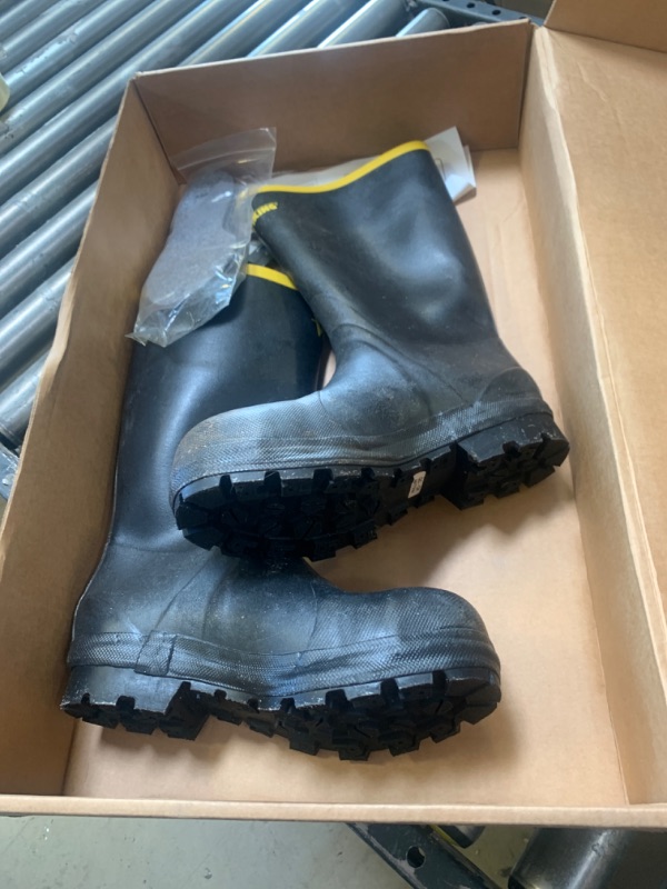 Photo 2 of 14" Boot Height, Unisex, Rubber Construction Boots, Steel Toe Type, Size 9