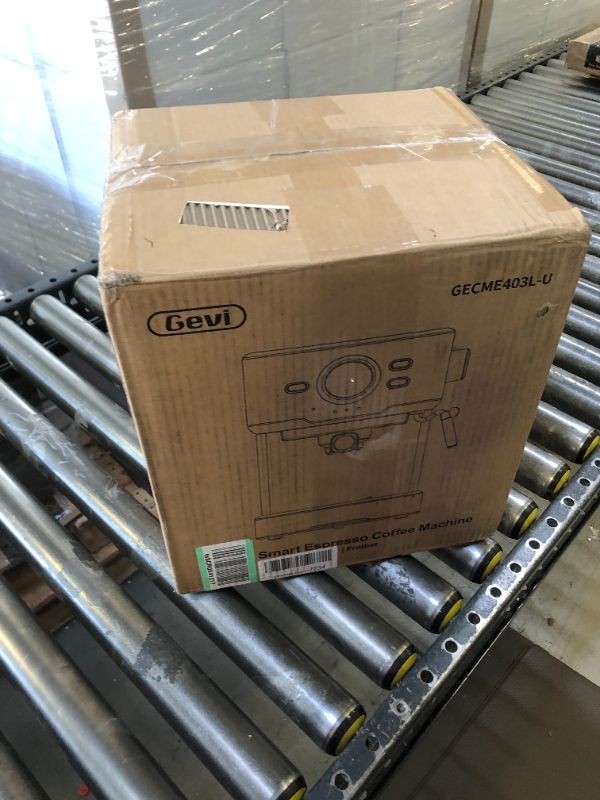 Photo 1 of Gevi Espresso Machine, Espresso Maker with Milk Frother Steam Wand, Compact Espresso Super Automatic Espresso Machines for home Cappuccino, Latte Tibetan Black