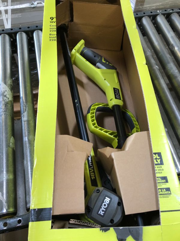 Photo 2 of 18-Volt Lithium-Ion Cordless String Trimmer/Edger - 4.0 Ah Battery and Charger Included